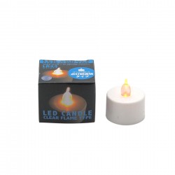Led Candle Clear Flame Type